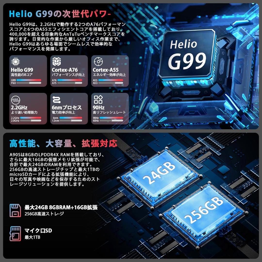 タブレット 11インチ Android 15 SIMフリー Wi-Fiモデル