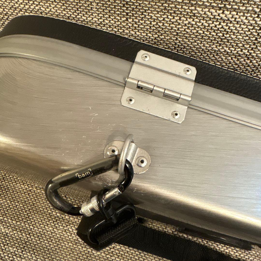 bam バイオリンケース 黒　カバーセット