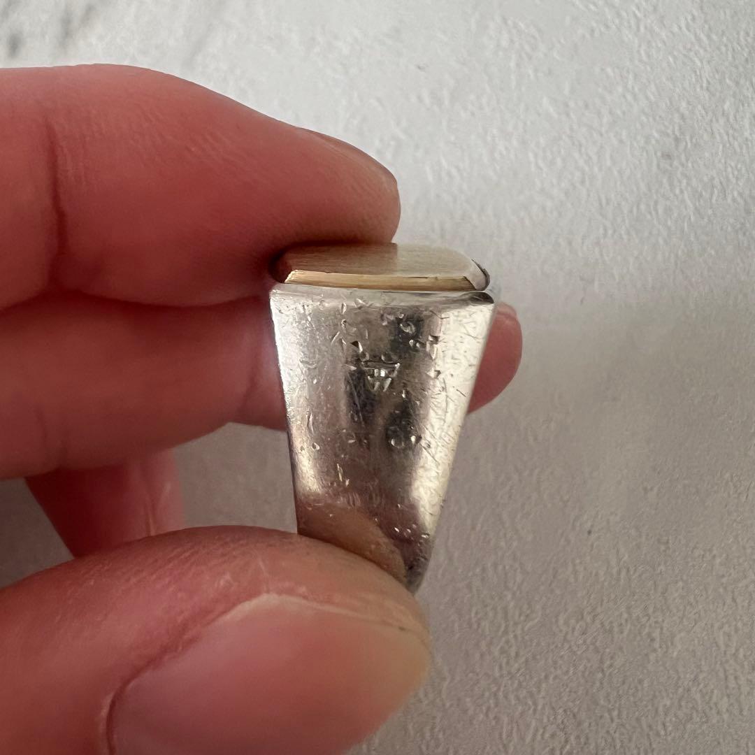 TOMWOOD トムウッド　9k シグネットリング