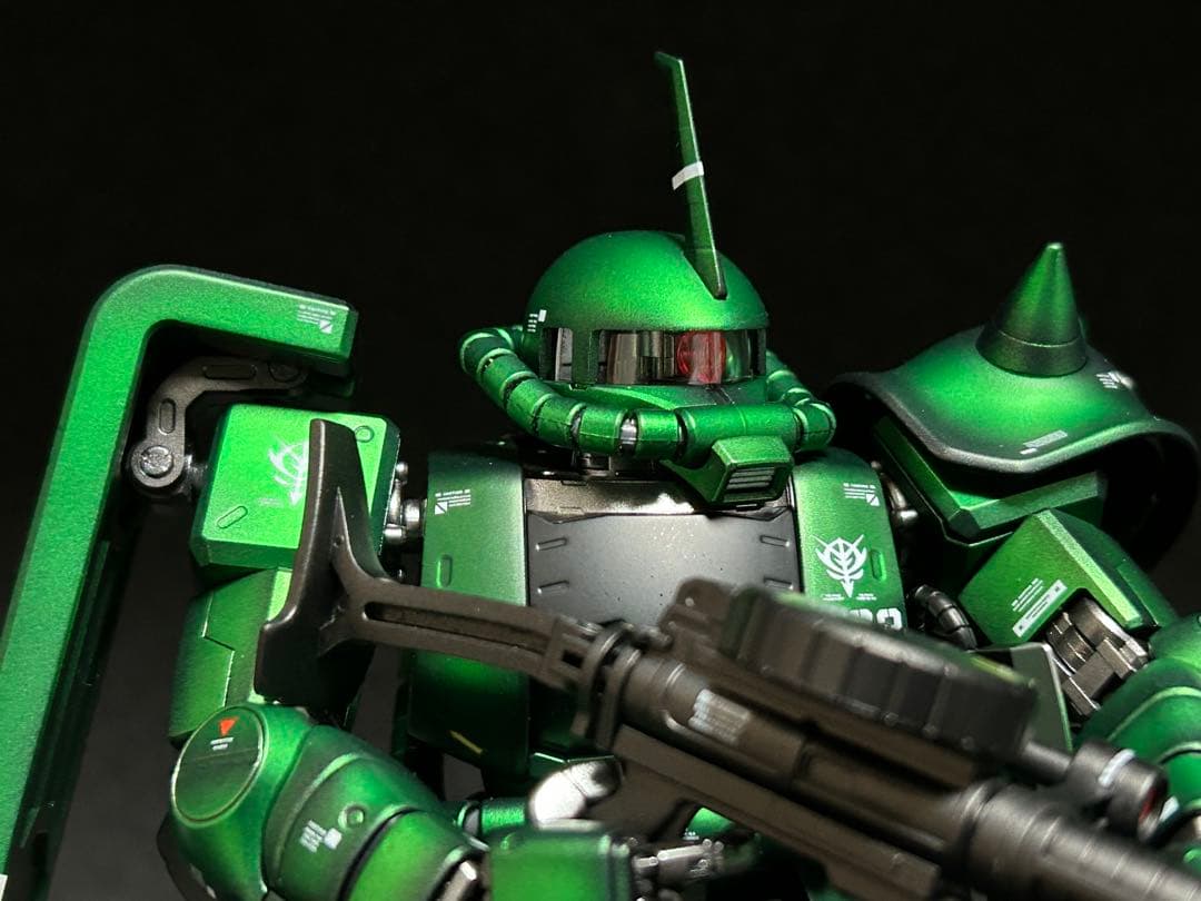 MGザクver2 量産型マットキャンディーグラデーション全塗装済完成品