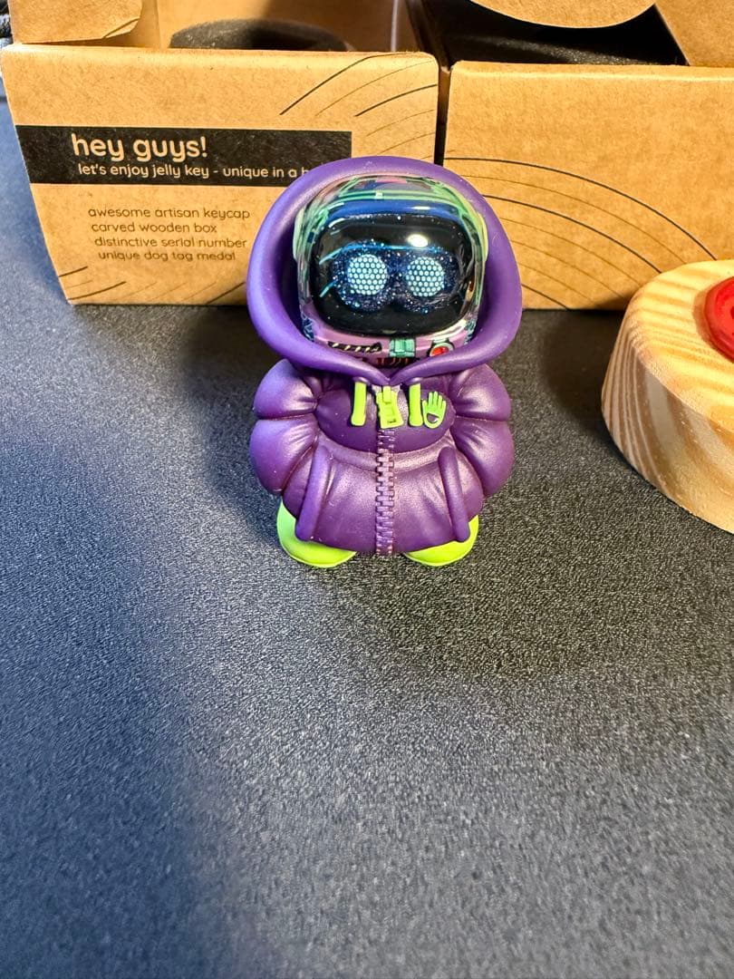 6 Jellykey artisan keycapキーキャップ 自作キーボード