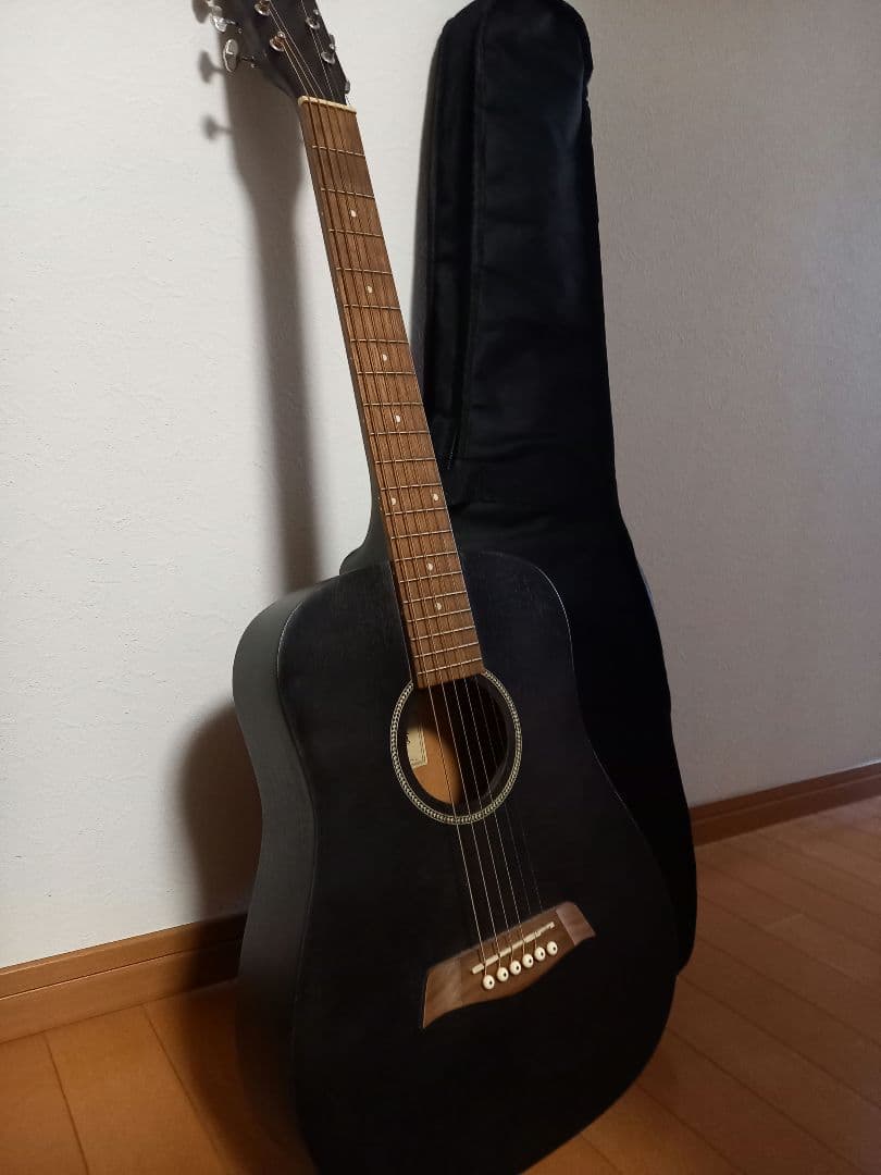 S.yairi コンパクトアコースティックギター ブラック