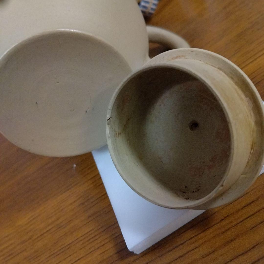 初代　松下　三光　作　白泥茶注　名品　急須