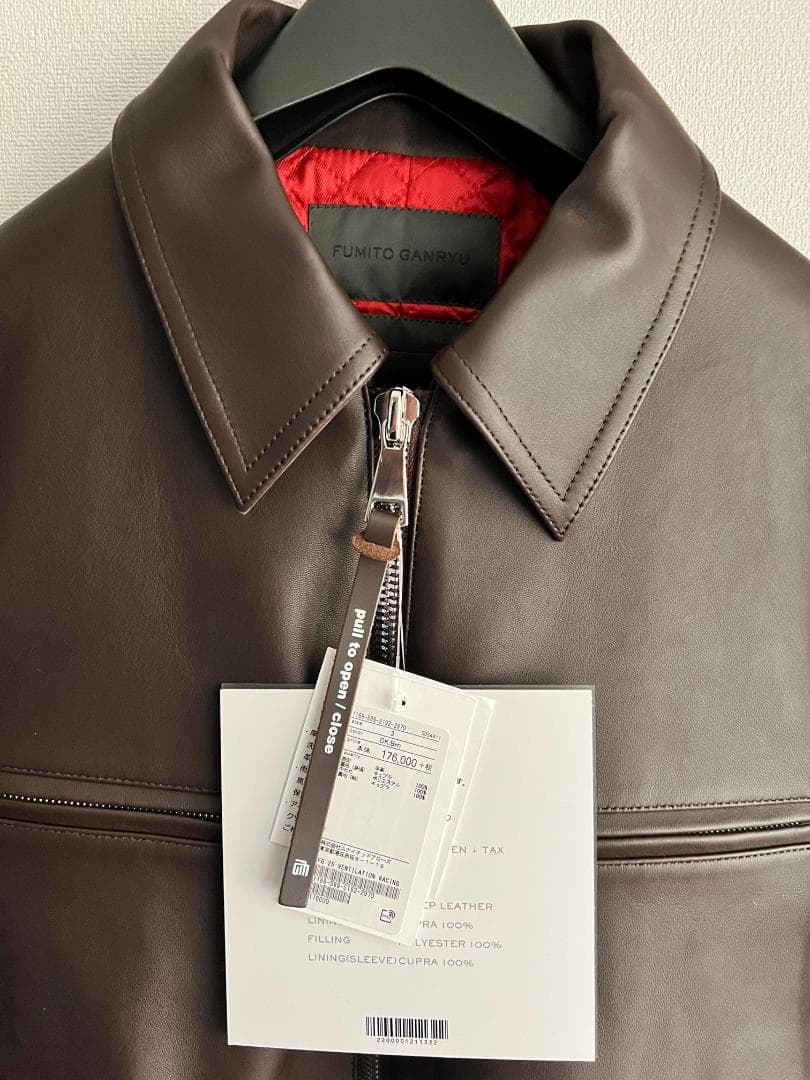 最終値下げ　FUMITO GANRYUライダース　　定価176000+税