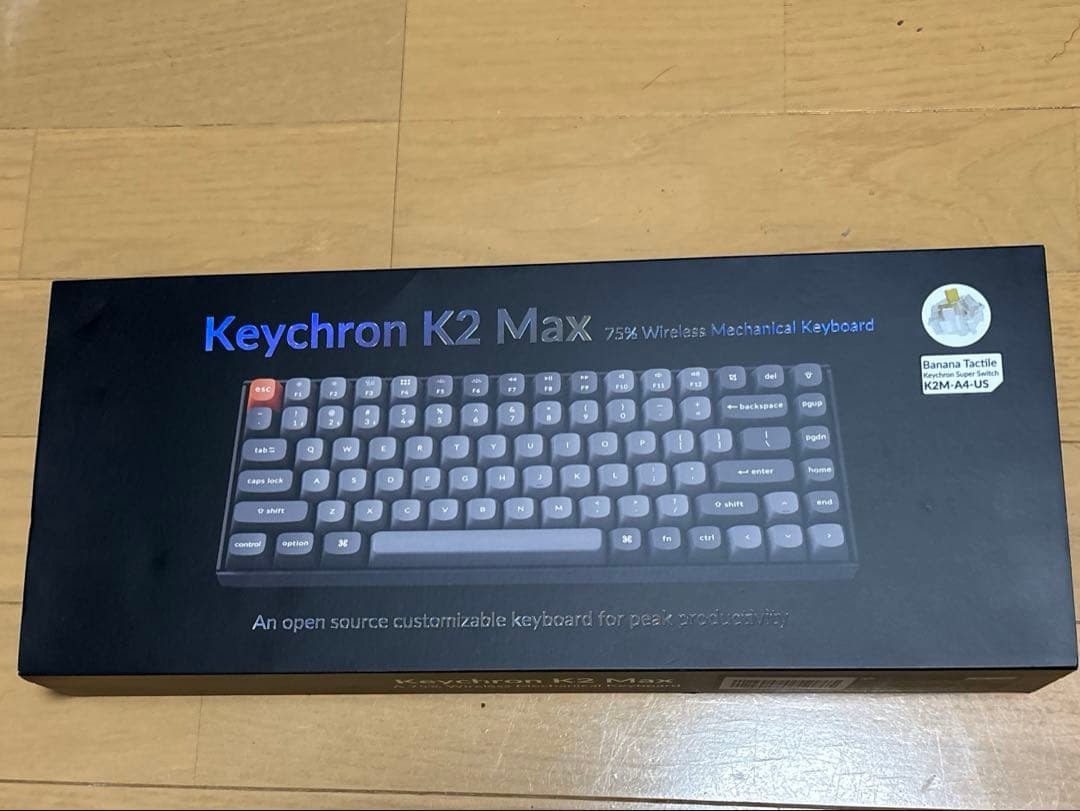 Keychron K2 Max メカニカルキーボード US配列