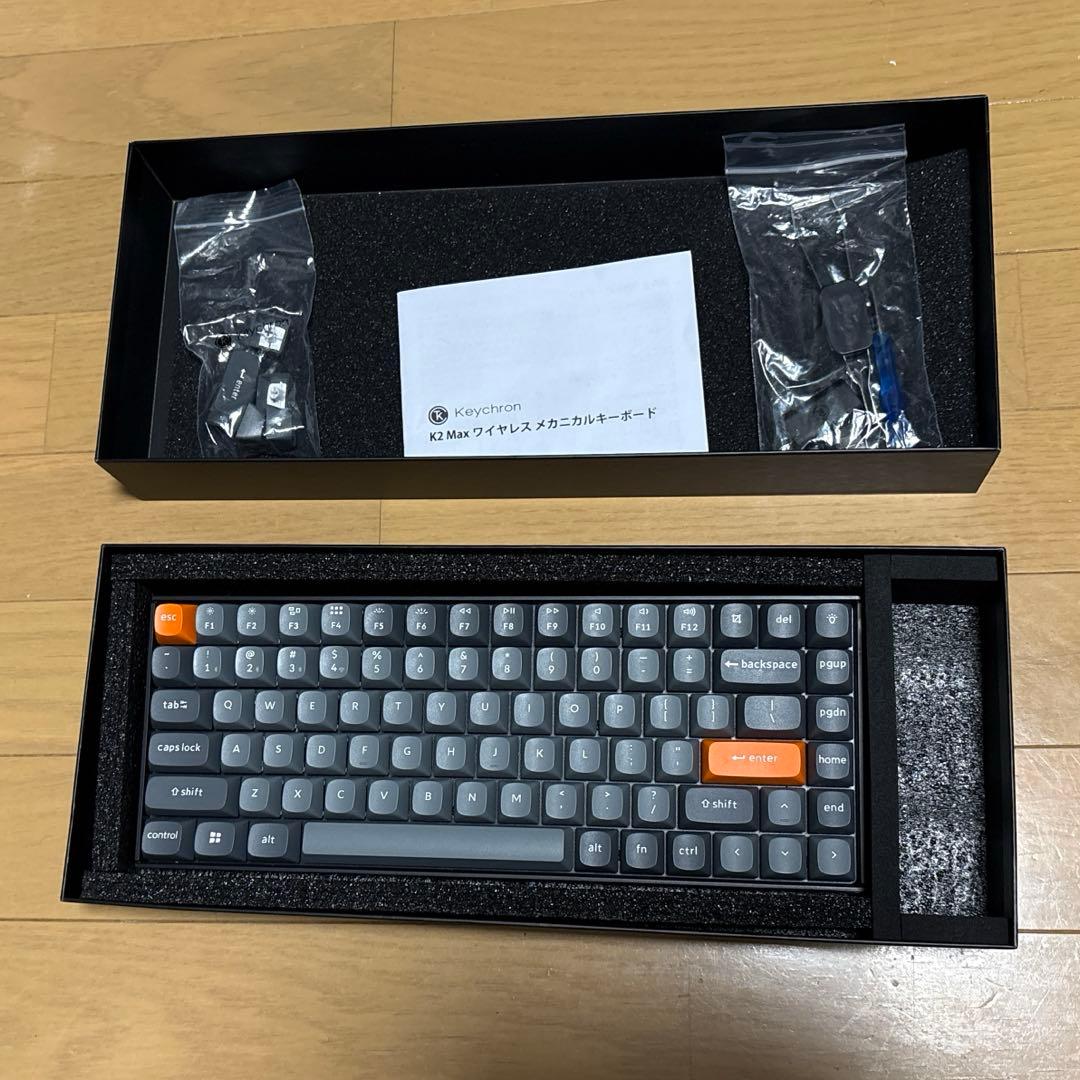 Keychron K2 Max メカニカルキーボード US配列
