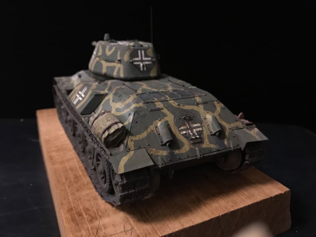 戦車　ドイツ軍　1/35 ICM 完成品　T-34