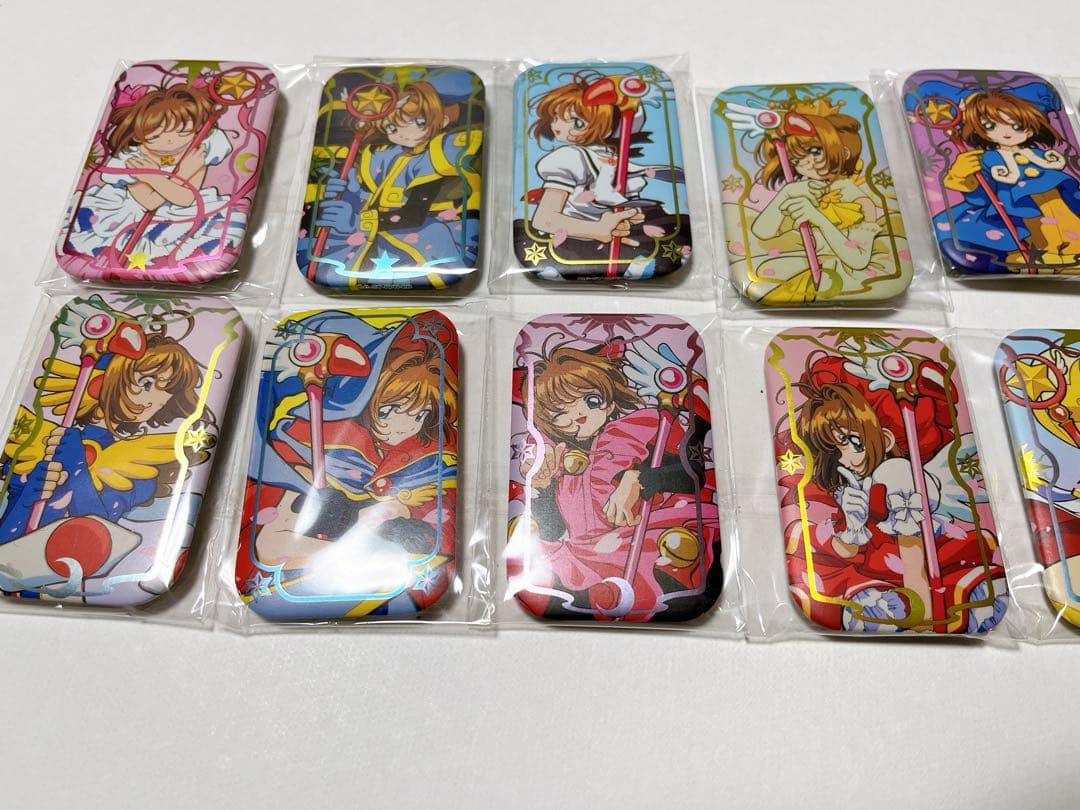 カードキャプターさくら スクエア　缶バッジ　コレクション　コンプリートBOX