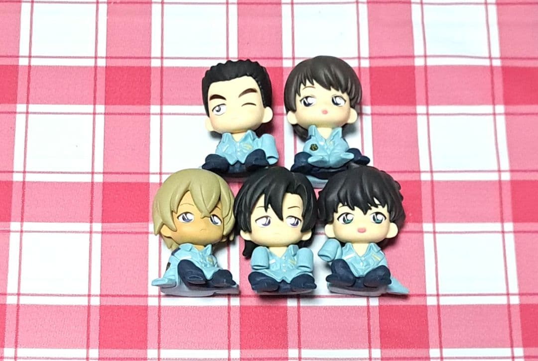 名探偵コナン サンデー限定 警察学校組 ちぢませ隊 5体セット