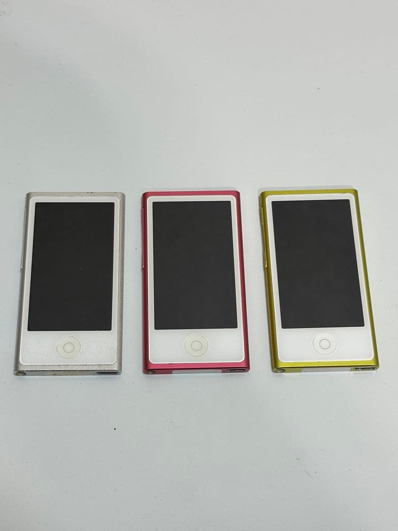 Apple iPod 3色セット ピンク・シルバー・グリーン3