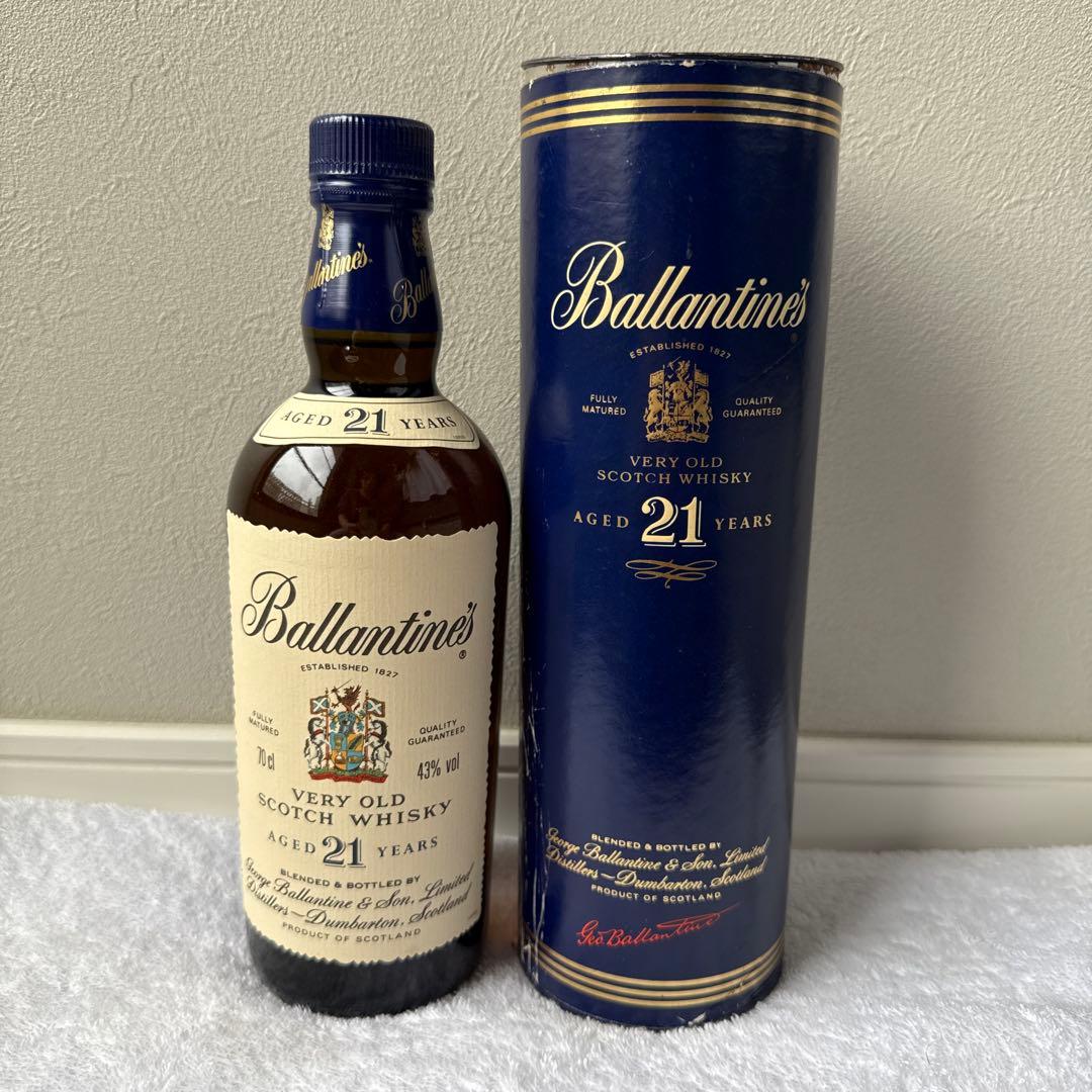 Ballantine's 21年 スコッチウイスキー 700ml 未開栓古酒