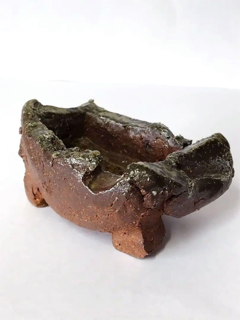 陶器　花器　植木鉢　灰皿　小物入れ 　アッシュトレイ　置物　オブジェ