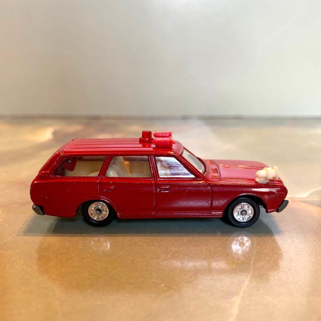 トミカNO.78 ニッサンセドリックワゴンファイアチーフカー 黒箱 日本製