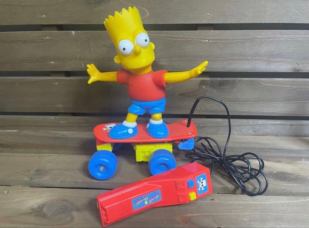バート・シンプソン スケートボード フィギュア