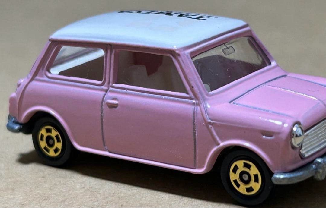 訳あり トミカ ミニクーパー クリヤマ模型 タミヤ ピンク