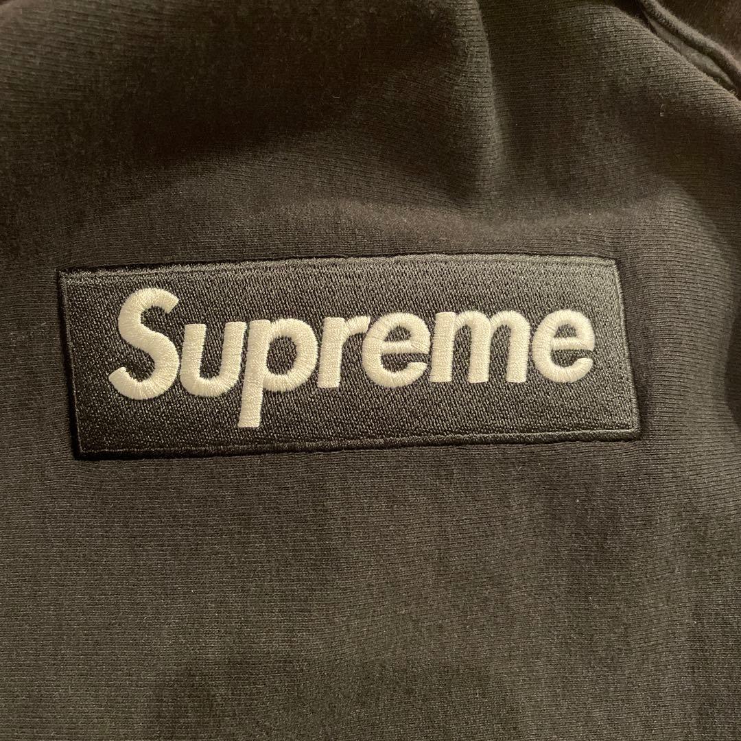 supreme シュプリーム　ボックスロゴパーカー　ブラック