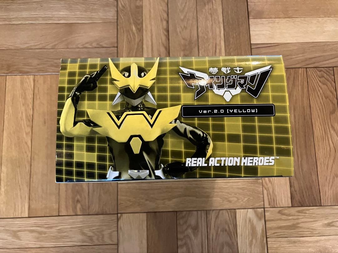 未開封 RAH メディコムトイ 夢戦士ウイングマン Ver.2.0 YELLOW