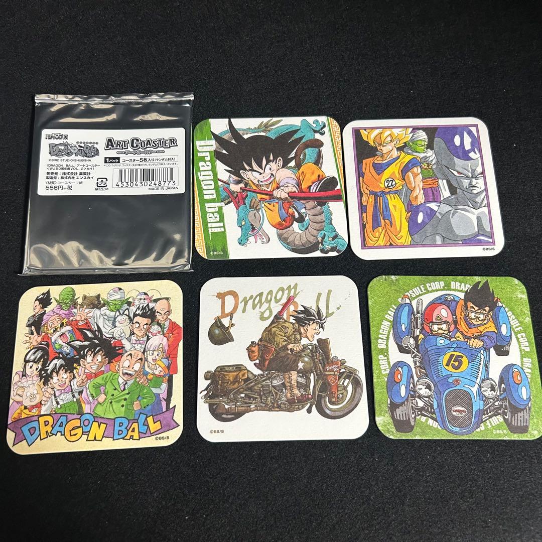 週刊少年ジャンプ展 ドラゴンボール アートコースター 50th 鳥山明