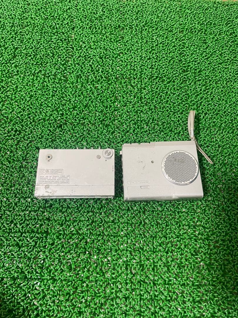 SONY、AIWA カセットプレーヤー　2点セット　(ジャンク品)