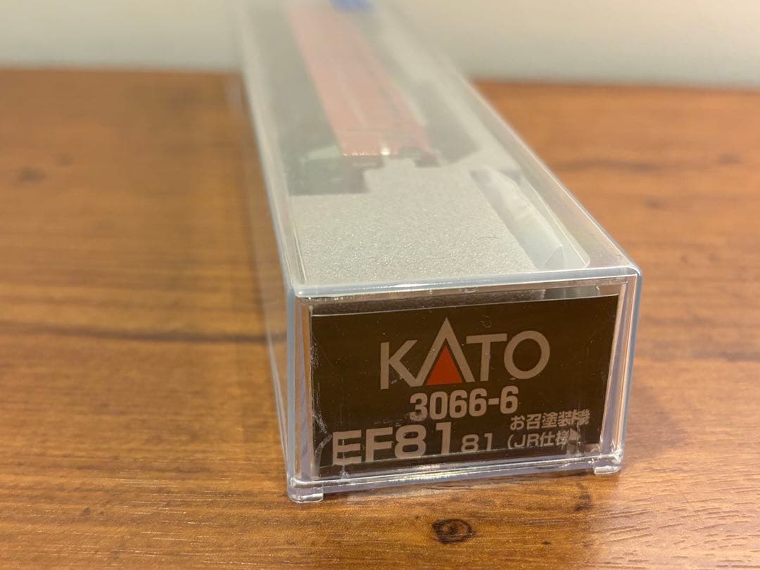 鉄道模型　Nゲージ　KATO 3066-6 EF81 81 お召塗装　JR仕様