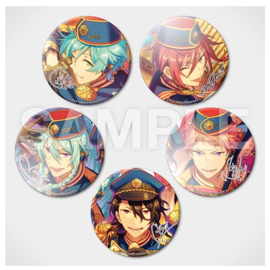 あんスタ コミケ 五奇人8点セット 缶バッジ 零 渉 奏汰 宗 夏目 限定品