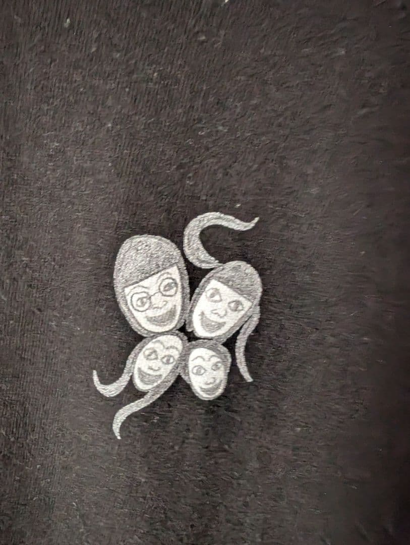 新しい学校のリーダーズ　公式2018年頃の貴重な ＴシャツXL 顔イラスト