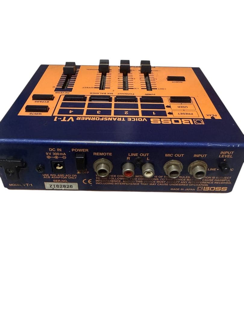 BOSS ボイストランスフォーマー VT-1 通電のみ確認済