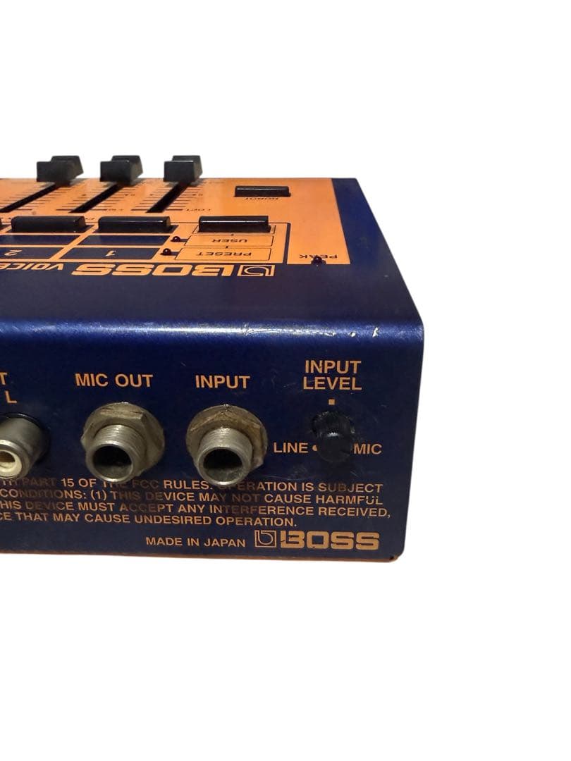 BOSS ボイストランスフォーマー VT-1 通電のみ確認済