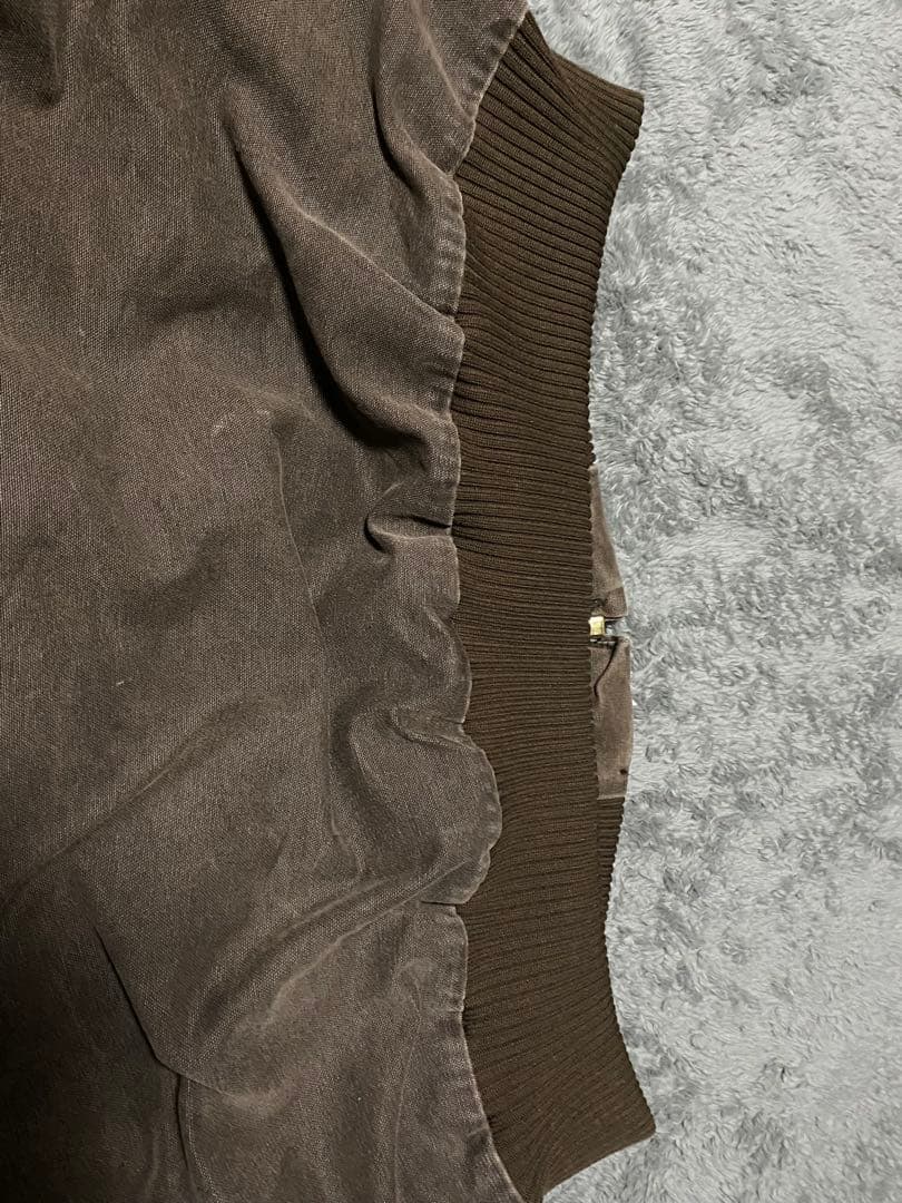 00's■carhartt【XL】サンタフェジャケット フェード ブラウン