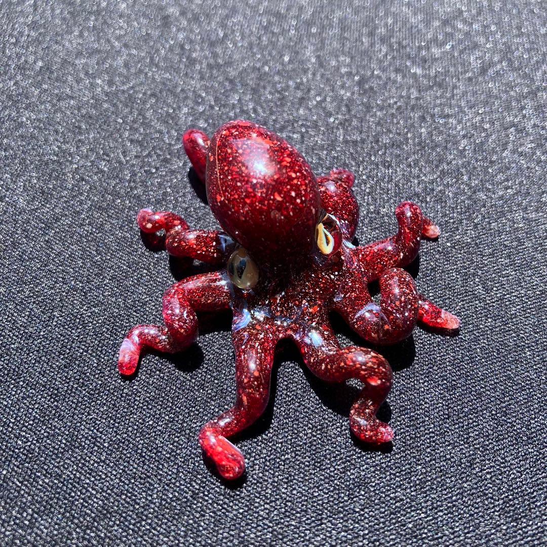 XODAS ペンダント　ボロシリケイトガラス Octopus