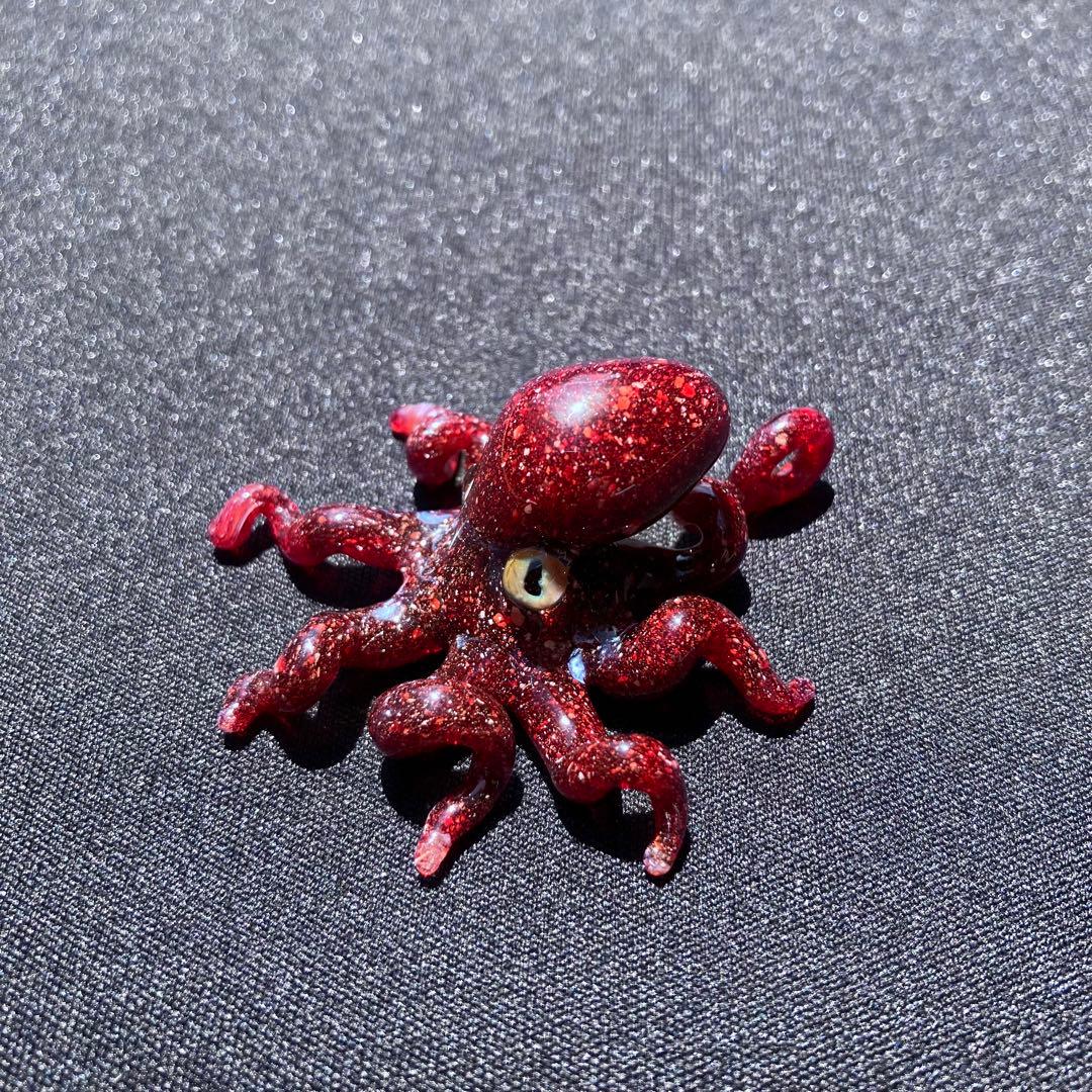 XODAS ペンダント　ボロシリケイトガラス Octopus