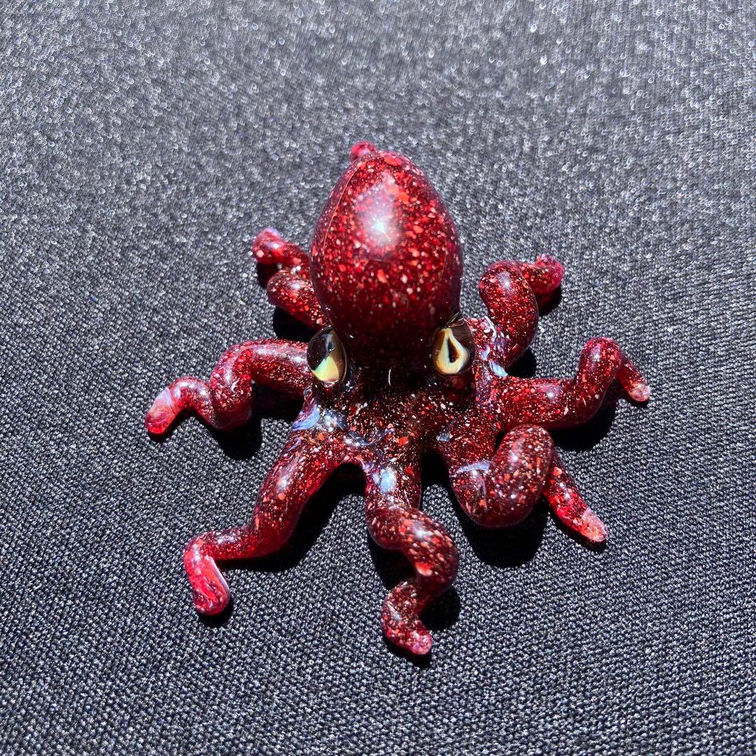XODAS ペンダント　ボロシリケイトガラス Octopus