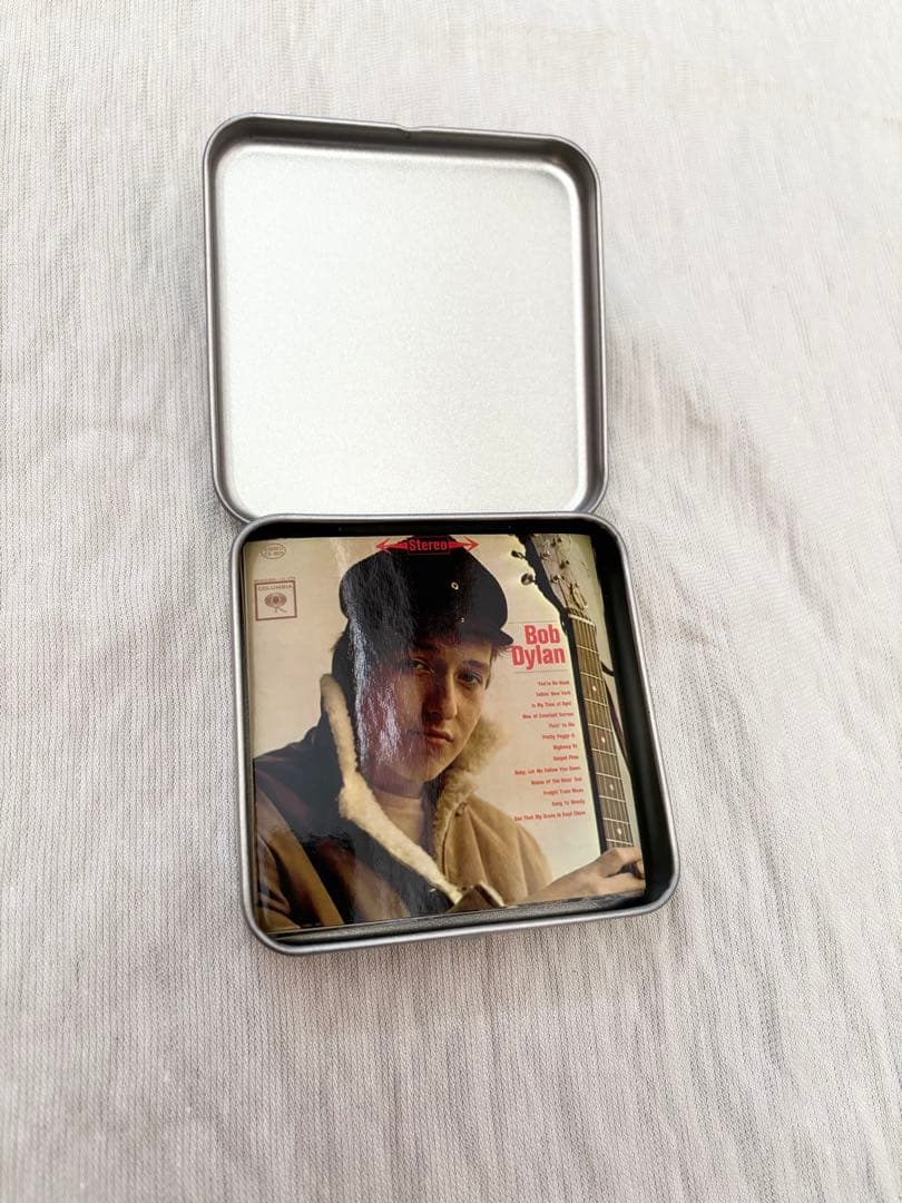 Bob Dylan 2016 Japan　缶入りステッカー　新品 5５枚セット