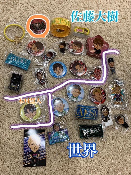 FANTASTICS LIVE&オンライン　ガチャ