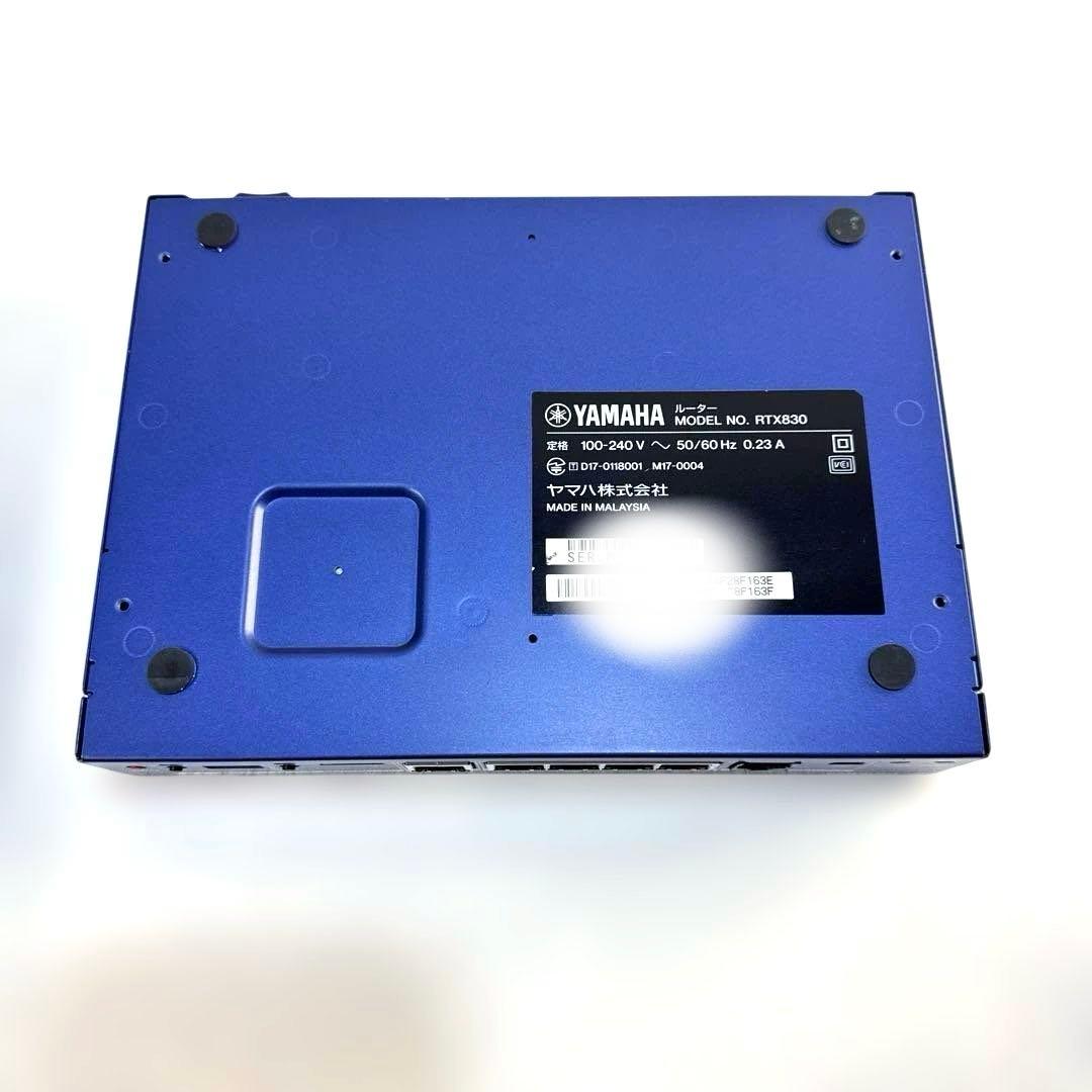 YAMAHA RTX830 ギガアクセス VPN ルーター 動作品　m2