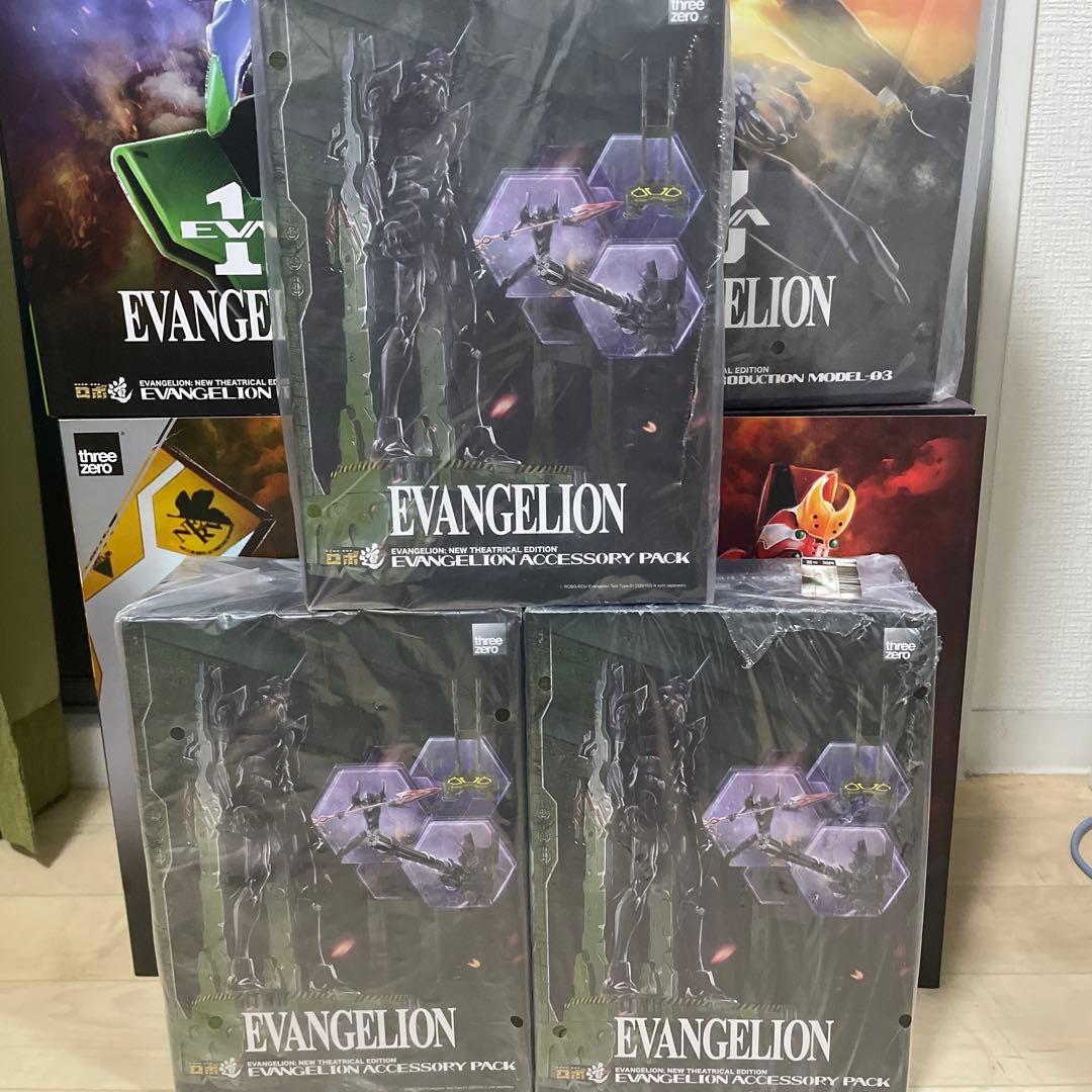 threezero ロボ道 エヴァンゲリオン4体＆オプションセットx3新品未開封