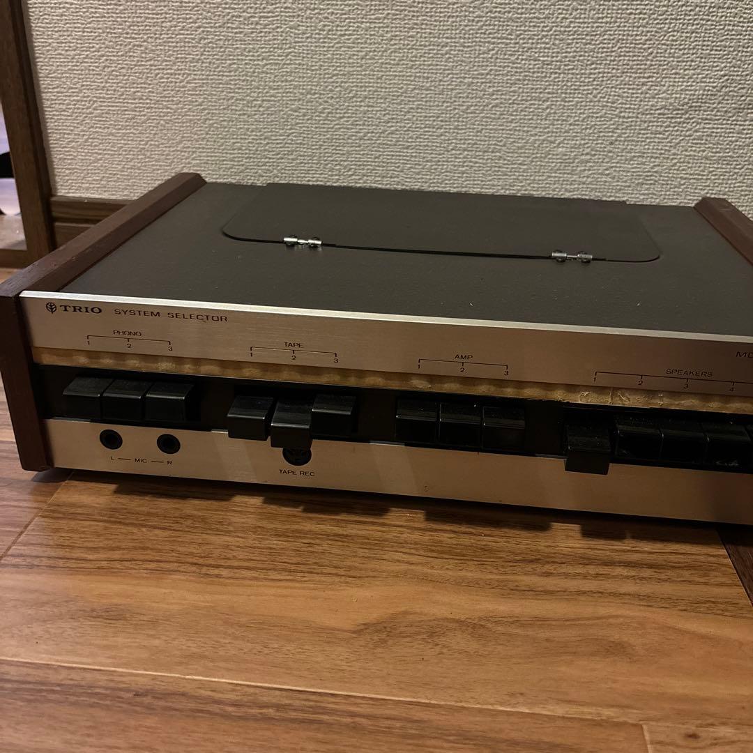 極希少！TRIOシステムセレクター　AX-801　70年代
