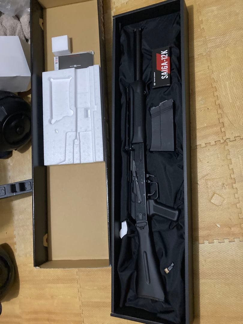 東京マルイ　SAIGA-12K ガスガン ブラック 美品