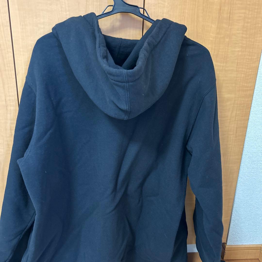 【人気定番】シュプリーム スモールボックスロゴ ジップパーカー 黒 カナダ製肉厚