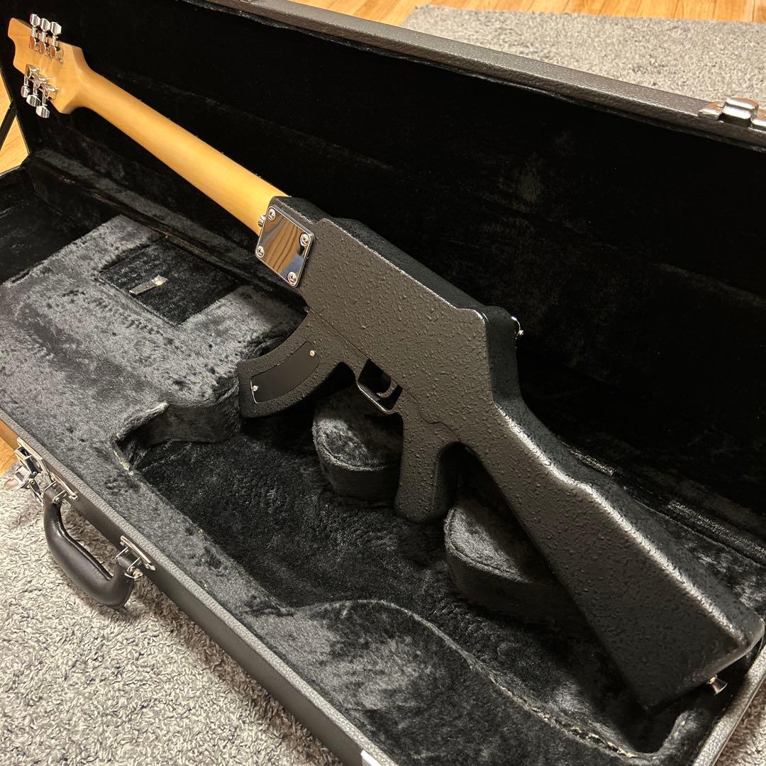 AK-47 カスタム マシンガンタイプ エレキギター 純正ハードケース付き