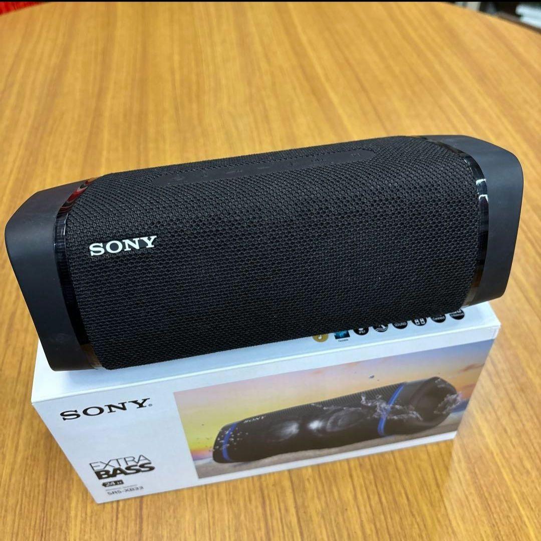 SONY SRS-XB33 ワイヤレスポータブルスピーカー 良品