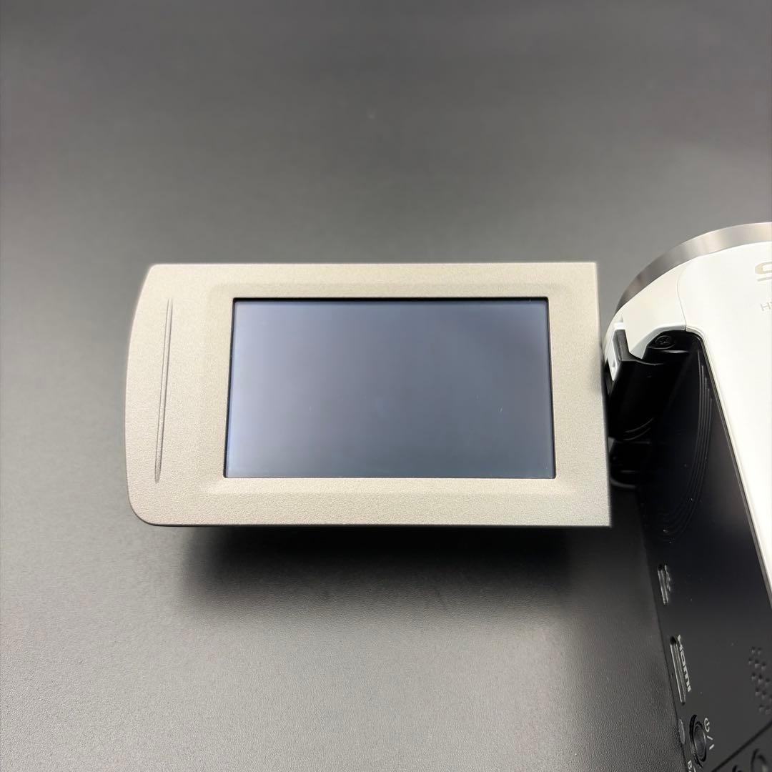 美品 Panasonic HC-V480MS ビデオカメラ ホワイト