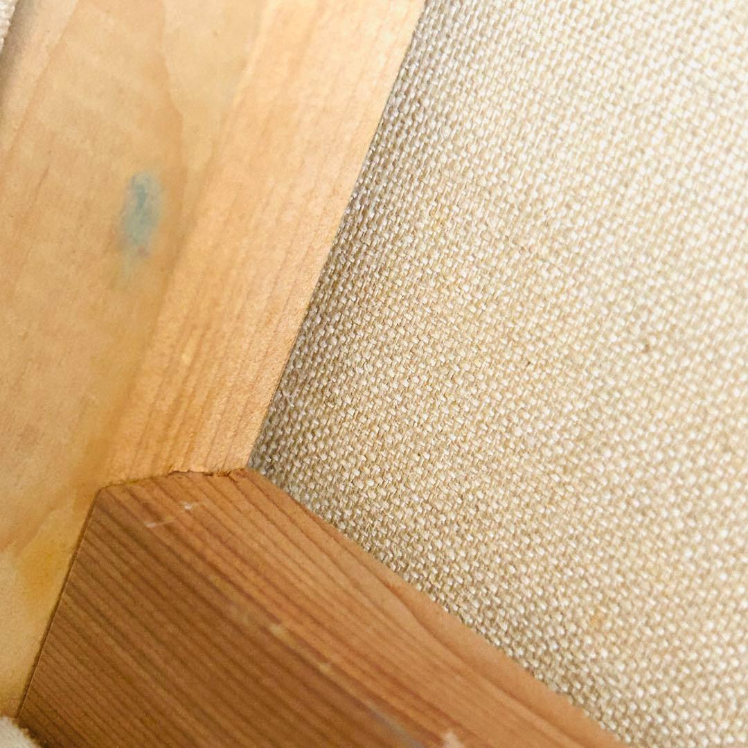 鈴木久美子 油絵 コスモス 美術品 芸術家 額縁