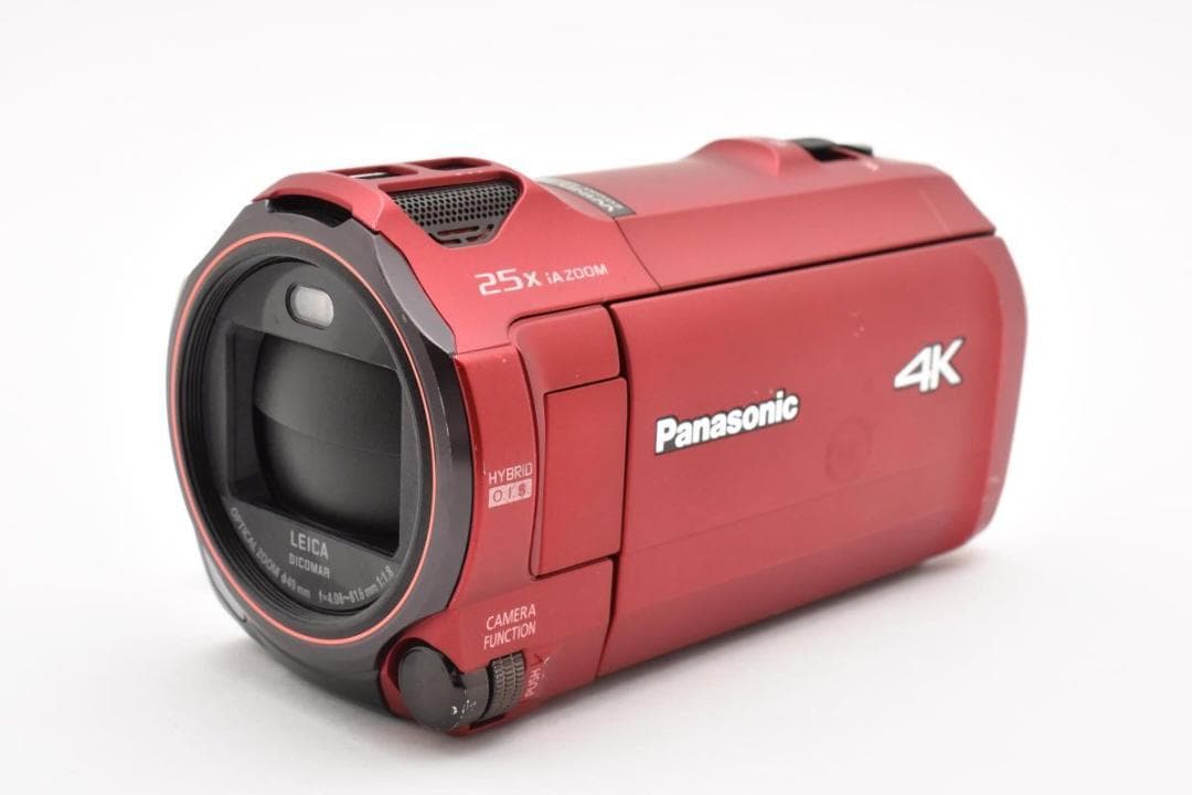 動作品　パナソニック 4K ビデオカメラ HC-VX992M アーバンレッド