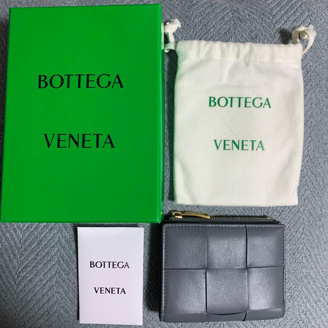 BOTTEGA VENETA カセット二つ折り　ミニウォレット　サンダー　正規品