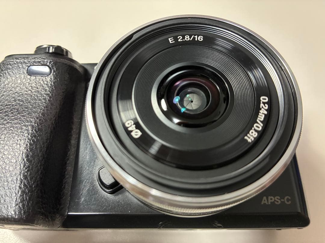 SONY α ILCE-6000+SEL16F28ブラック 動画時間解除済