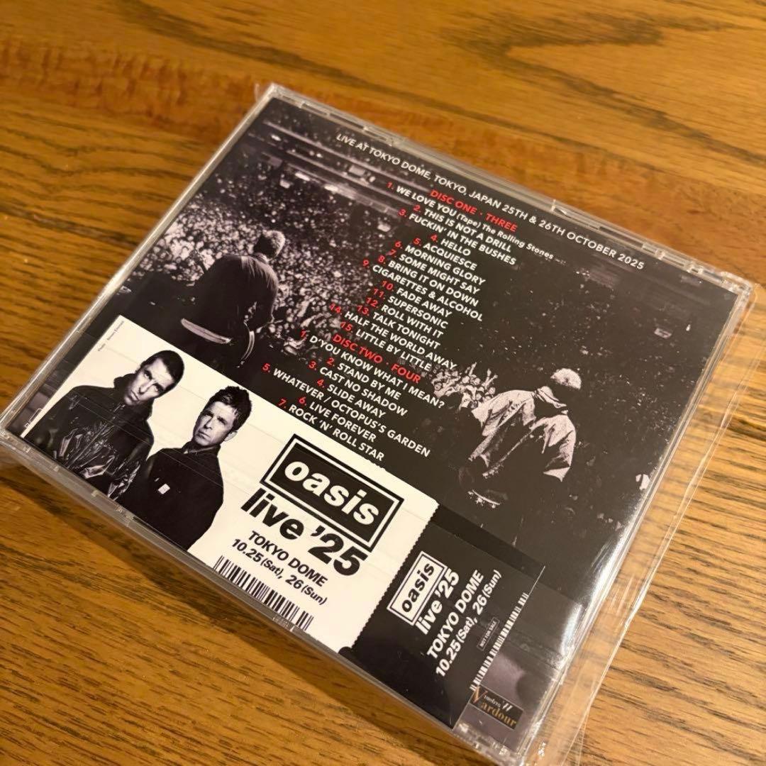 新品未開封OASIS - DEFINITIVE TOKYO DOME 2025