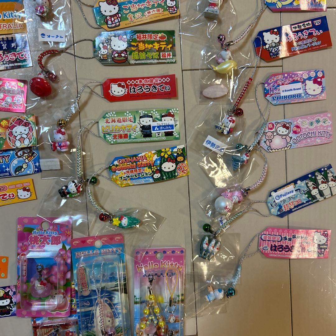 ご当地キティ　根付ストラップ　まとめ売り