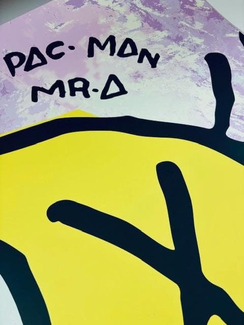 額装済/PAC-MAN 45th（アンドレ サライバ）/アートポスター