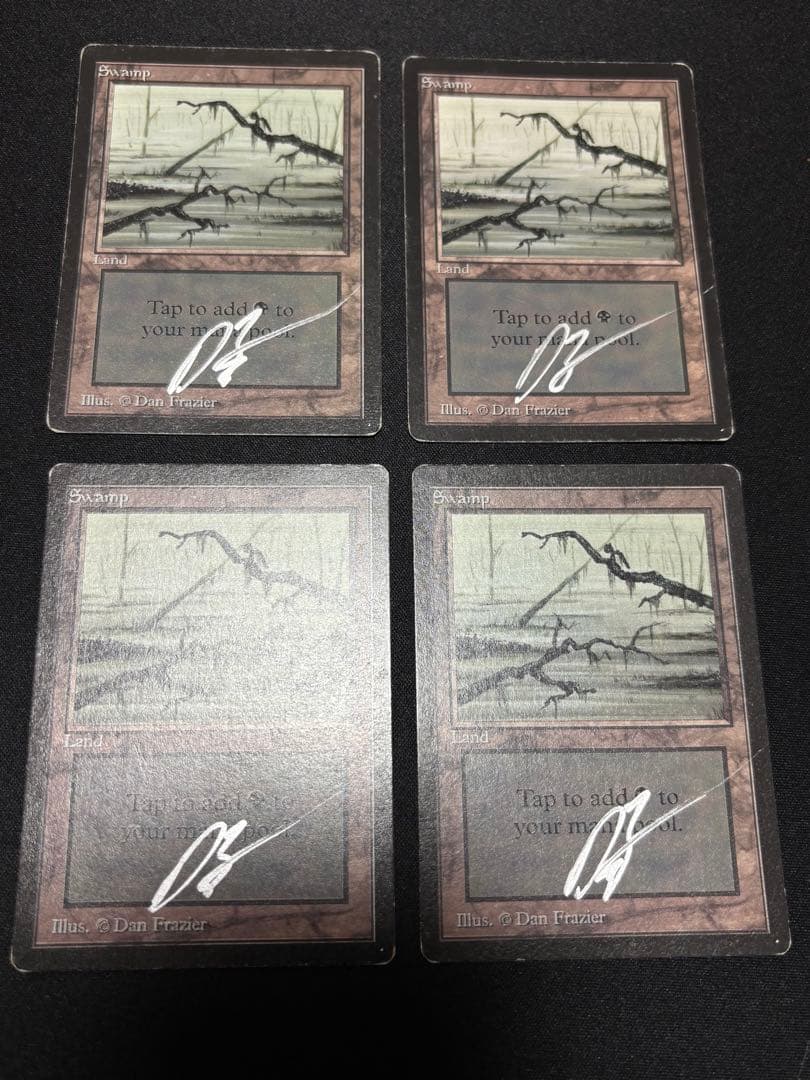 沼 ベータ版 4枚セット サインド